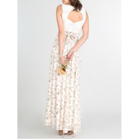 NWT Sleeveless Chiffon Floral Maxi Dress G… - Picture 5 of 8